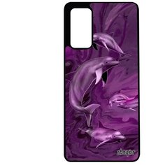 Чехол на смартфон Galaxy S20FE, "Дельфины" Соталия Морские Utaupia
