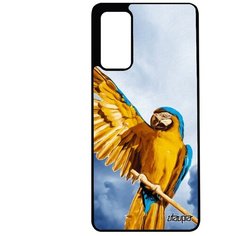 Чехол на смартфон Galaxy S20FE, "Попугай" Какаду Говорящий Utaupia