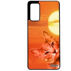 Чехол на смартфон Galaxy S20FE, "Котик" Усатый Полосатый Utaupia