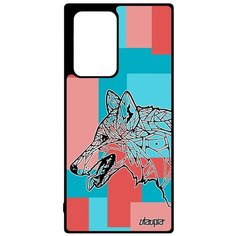 Чехол на смартфон Galaxy Note 20 Ultra, "Волк" Злой Одинокий Utaupia