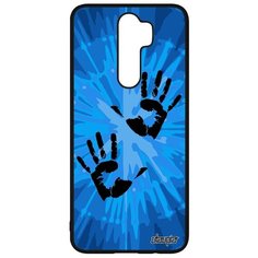 Чехол на смартфон Xiaomi Redmi Note 8 Pro, "Отпечаток ладони" Раста Palm Utaupia