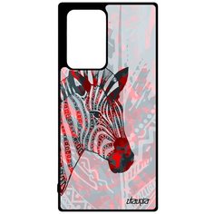 Чехол на смартфон Samsung Galaxy Note 20 Ultra, "Зебра" Полосатая Саванна Utaupia
