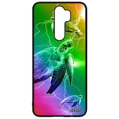 Чехол на смартфон Redmi Note 8 Pro, "Черепаха" Гиганская Морская Utaupia