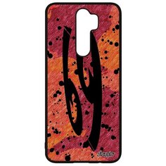 Чехол на смартфон Redmi Note 8 Pro, "Знак зодиака" Zodiac Каллиграфия Utaupia