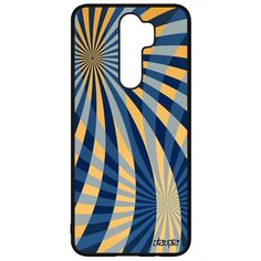Чехол на смартфон Redmi Note 8 Pro, "Спирали" Иллюзия Вращение Utaupia