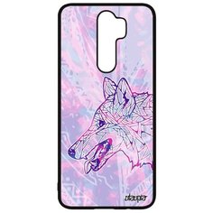 Чехол на смартфон Xiaomi Redmi Note 8 Pro, "Волк" Одинокий Древний Utaupia