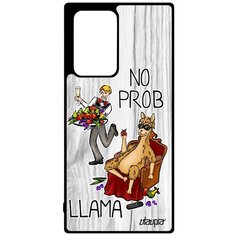 Чехол на смартфон Samsung Galaxy Note 20 Ultra, "No prob lama" Комикс Llama Utaupia