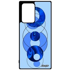 Чехол на смартфон Samsung Galaxy Note 20 Ultra, "Круги" Сфера Геометрия Utaupia