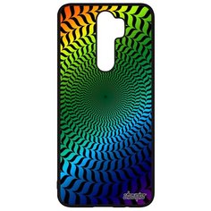 Чехол на смартфон Xiaomi Redmi Note 8 Pro, "Иллюзия круга" Эффект Круглый Utaupia