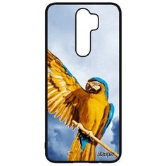Чехол на смартфон Redmi Note 8 Pro, "Попугай" Ара Кеша Utaupia