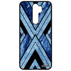 Чехол на смартфон Xiaomi Redmi Note 8 Pro, "Х-орнамент" Вершина Гранит Utaupia