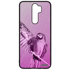 Чехол на смартфон Xiaomi Redmi Note 8 Pro, "Попугай" Попугайчики Птица Utaupia