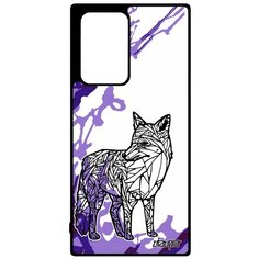 Чехол на смартфон Galaxy Note 20 Ultra, "Лиса" Коварная Зверь Utaupia