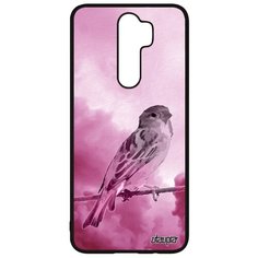 Чехол на смартфон Xiaomi Redmi Note 8 Pro, "Воробей" Воробышек Маленький Utaupia