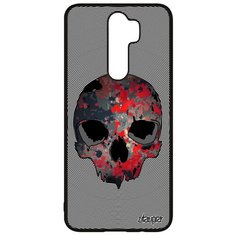 Чехол на смартфон Redmi Note 8 Pro, "Череп" Мертвец Skull Utaupia