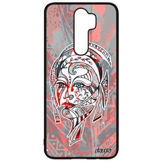 Чехол на смартфон Redmi Note 8 Pro, "Портрет женщины" Лицо Этнический Utaupia
