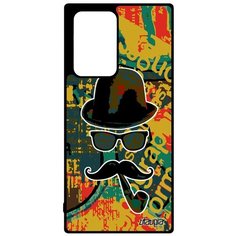 Чехол на смартфон Samsung Galaxy Note 20 Ultra, "Мистер усы" Имидж Котелок Utaupia