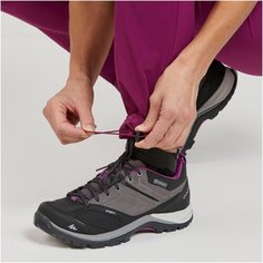 Женские брюки для горных походов MH500 лиловые QUECHUA Х Декатлон 46 (L31) Decathlon