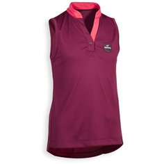 Майка для верховой езды детская 500 LIGHT FOUGANZA Х Декатлон Фиолетовый 8 лет Decathlon