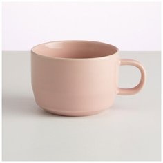 Чашка Cafe Concept 300 мл розовая Typhoon