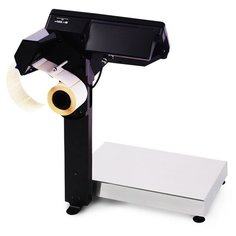 Весы с печатью этикеток МАССА-К МК-15.2-RP-10