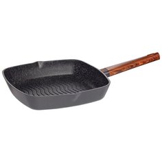 Сковорода-гриль Nadoba Oldra 728820, 28х28 см, черный