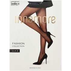Колготки Innamore Luce, 30 den, размер 4-L, nero/bronzo (коричневый)