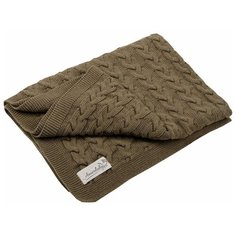 Плед Amarobaby Pure Love Косичка 75х105 см кофе