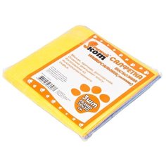 Салфетка Рыжий Кот вискозная универсальная Эконом 3 шт