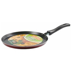 Сковорода блинная Scovo Expert СЭ-040, 25 см, бордовый