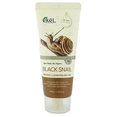 Ekel Пилинг-скатка Natural Clean Peeling Gel Black Snail с экстрактом черной улитки 100 мл