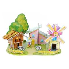 3D-пазл Zilipoo 3D Дом мельница (689-G), 22 дет.