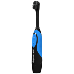 Электрическая зубная щетка Colgate 360° Древесный уголь, синий