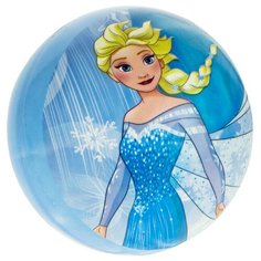 Мяч 1 TOY Холодное сердце Т17386, 15 см, голубой