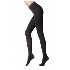 Колготки Conte Elegant Velour Active, 100 den, размер 2, anthracite (серый)