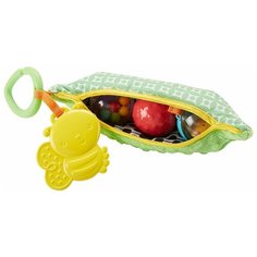 Подвесная игрушка Fisher-Price Горошек (DRD79) зеленый/желтый