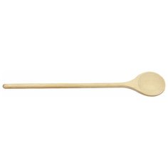 Ложка поварская Tescoma Woody 637306 деревянная круглая, 32 см бежевый