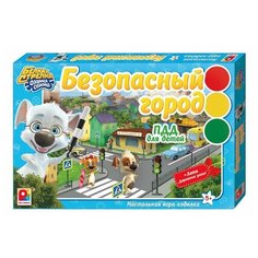 Настольная игра Радуга Белка и Стрелка озорная семейка Безопасный город