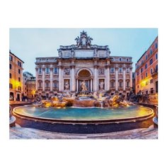 Рыжий кот картина по номерам "Фонтан Треви в Риме" 22 х 30 см (HS240)