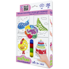 Масса для лепки Lovin’Do Игры для пальчиков Мозаика из теста 2 (41043)
