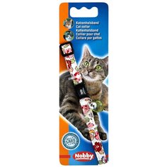 Ошейник Nobby Цветочный белый