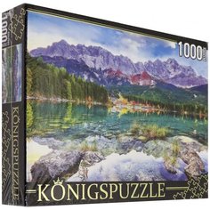 Пазл Konigspuzzle Германия. Озеро Айбзее (ГИK1000-0639), 1000 дет.