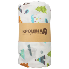 Одеяло Крошка Я Лес 90х90 см белый