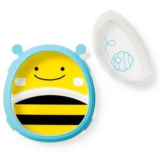 Тарелка SKIP HOP Zoo Пчелка (SH 252229), желтый
