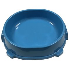 FAVORITE миска пластиковая нескользящая голубая 0,22л