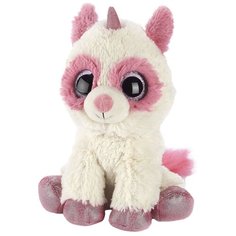 Игрушка-грелка Warmies Cozy plush Единорог бело-розовый 25 см