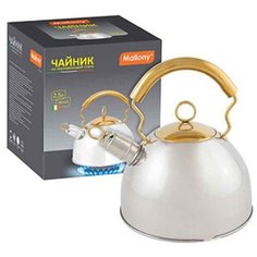 Mallony DJB-3427 Чайник со свистком с капсульным дном 2.5 л