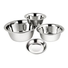 Миска для животных "Ankur" металлическая, 800 мл