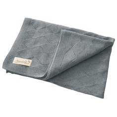 Плед Amarobaby Pure Love Ромбы 75х105 см серый