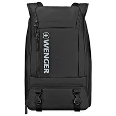 Рюкзак WENGER 610169, с отделением для ноутбука 16", черный, полиэстер, 33x21x50 см, 28л